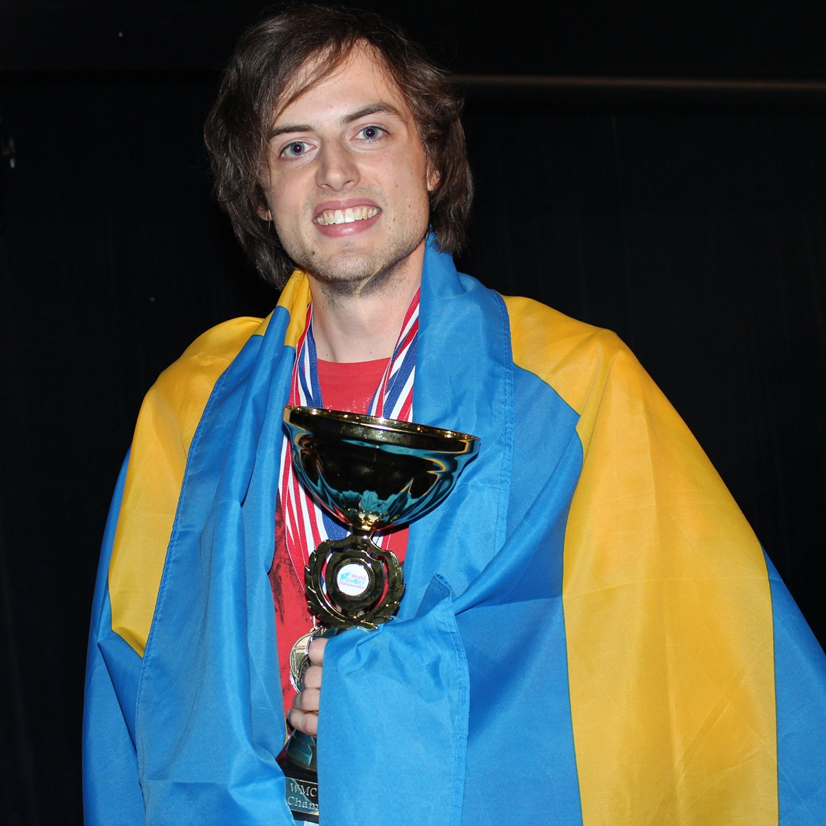 Jonas von Essen vid World Memory Championships